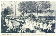 Nancy. Obsèques de son éminence le Cardinal Mathieu, 30 octobre 1908 P-Fg-Cp-01546