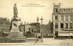Place Thiers, Nancy (carte postale BF)