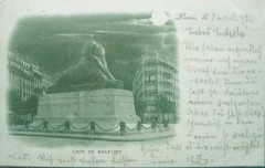 75-Paris-Lion de Belfort-1898