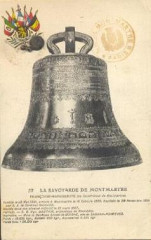 Carte postale ancienne La Savoyarde du Sacré-Coeur de Montmartre
                                                                     à Paris 18e
                                