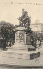 La statue de Théophraste Renaudot - Paris CIPA0818
