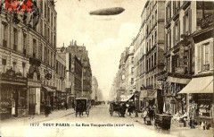 La Rue Tocqueville à Paris 17e