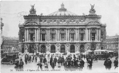 Paris L'Opéra Ll postcard