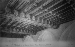 Hotel le vergeur plafond renaissance 09025