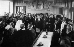 Inauguration hopital américain