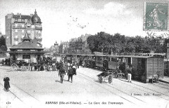 Tramways d'Ille-et-Vilaine - Gare du Mail à Rennes