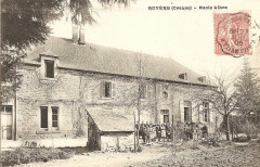 Ecole privée de Royere en 1906