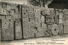 Cpa Boutain Castel Maraichin musee empreinte