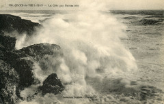 Cpa Boutain Sion grosse Mer