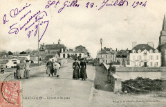 Cpa Boutain StGilles pont