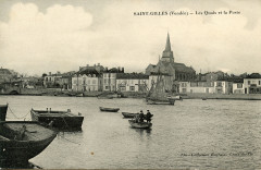 Cpa Boutain StGilles Quai