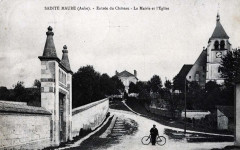 Sainte-Maure église mairie