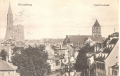 Strasbourg vers 1910 (carte postale)