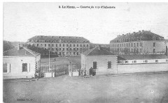 Caserne du 117e Ri avant 1917