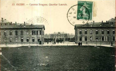 Reims-Caserne Dragons. Quartier Louvois-1909