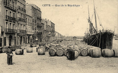 Sète quai de la République -
													34 Hérault
												