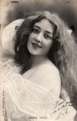 Anna Held postcard -
													France
												