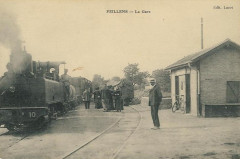Gare Feillens Carte Postale 1