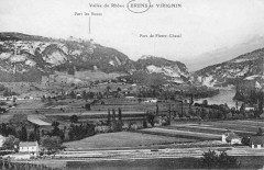 Vallée du Rhône à Brens et Virignin