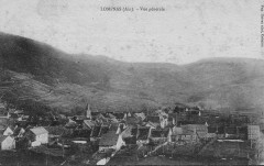 Vue de Lompnas - carte postale ancienne