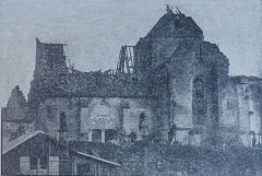 Eglise de saint-Mard après la Première Guerre mondiale
