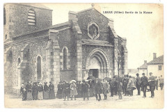 Sortie de messe à Lenax -
													03 Allier
												
