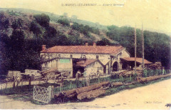 Saint-Marcel-lès-Annonay scierie Cp Bilhon