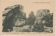 Monthermé-Thilay - Roc de la Tour (CP GPC) à Thilay