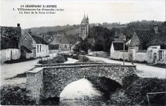 Villenauxe-la-Grande pont de Dival Nauxe -
													10 Aube
												