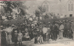Sortie de messe à Prestreville