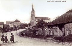 Carte postale Noironte 1910