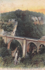 Image aérienne du pont du diable