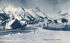 Monetier-les-Bains en hiver -
													05 Hautes Alpes
												