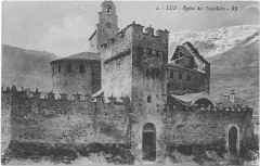 Luz Eglise des Templiers postcard -
													65 Hautes Pyrénées
												