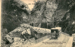 Mtil 224 - Les Pyrenees - Route de Prft à Luz - Le Tramway au Pont d'Enfer -
													65 Hautes Pyrénées
												