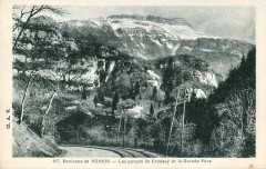 Av 107 - Environs de Voiron - Les gorges du Crossey et la Grande Sure -
													38 Isère
												