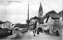 Cessieu, la porte d'en-haut en 1907