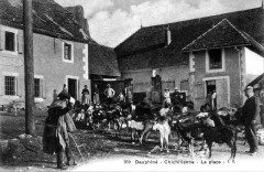 Chichilianne, la place, élevage caprin, p21 L'Isère 1900-1920 - E R -
													38 Isère
												