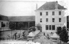 Corbelin, école maternelle et de en 1912, p 63 de L'Isère les 533 communes -
													38 Isère
												