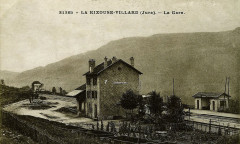 Gare de La Rixouse - Villard - carte postale ancienne -
													39 Jura
												