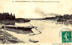 Bac à traille de Saint-Pierre-de-Boeuf -
													42 Loire
												