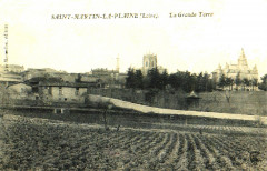 Vue générale et parc du plantier 1904 -
													42 Loire
												