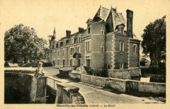 Cp Château du Bruel. Marcilly-en-Villette, Loiret, France
