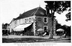 Cp Châtillon-sur-Loire Café de la Gare -
													45 Loiret
												