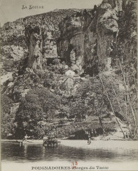 Carte postale de Lozère - Pougnadoires (Gorges du Tarn) -
													48 Lozère
												