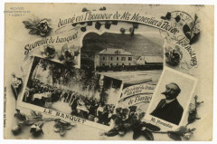 Carte postale inauguration Ligne Florac - Sainte-Cécile-d'Andorge -
													48 Lozère
												