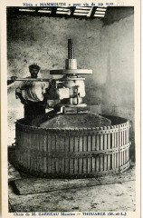 Thouarcé Pressoir en action