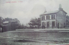 Gare de Canisy avant guerre