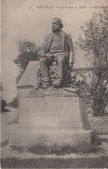 Gréville - Statue Millet (CP)