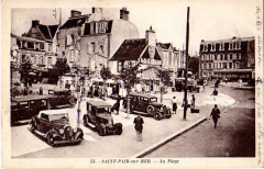 Le front de mer de Saint-Pair-sur-mer (Manche)